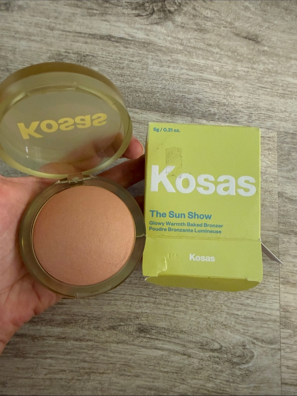 Kosas Glowy Baked Bronzer — Peachy Bronze